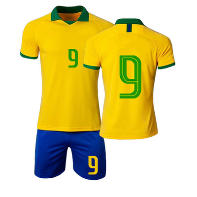 Oem Apparel Jersey Basketball Uniforms Polo Collar Youth Football Suits