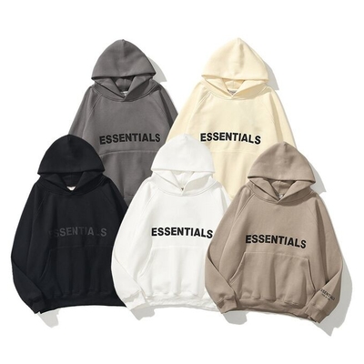 Nylon Long Sleeve Sweatshirts Fashion Letter Printing Logo loose pullover for women