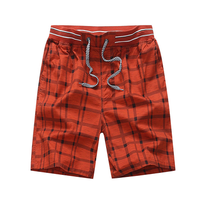 Young men's oversized cotton beach pants