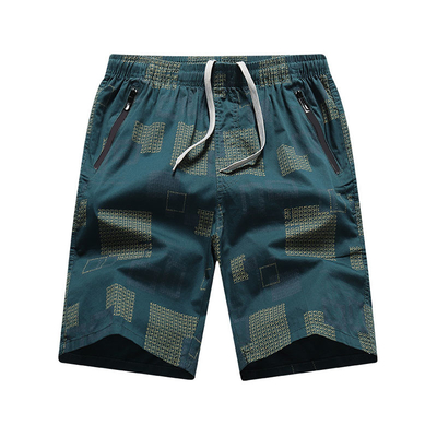 2022 Youth printed men's casual fashion summer oversized shorts