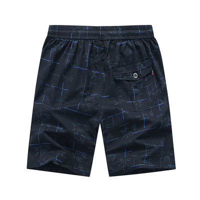 Summer men's casual stylish washed cotton beach pants