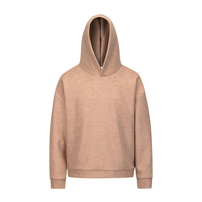 Terry Cloth Hoodie Perfomance Sweatshirt Man Crest Oversized Pullover Hoodie