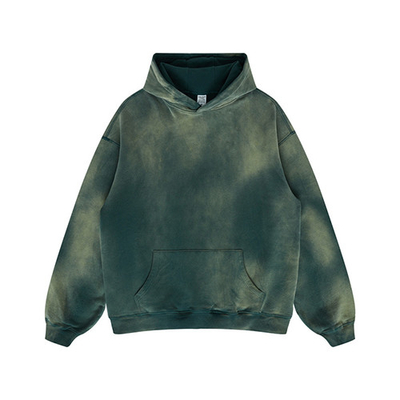 Oem Man Fleece Heavy Material Positivity Vintage Oversized Pullover Hoodie