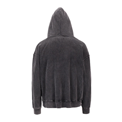 Printing Ecosmart Unisex Vintage Wash Fleece Pullover Hooded Sweatshirt S 5XL