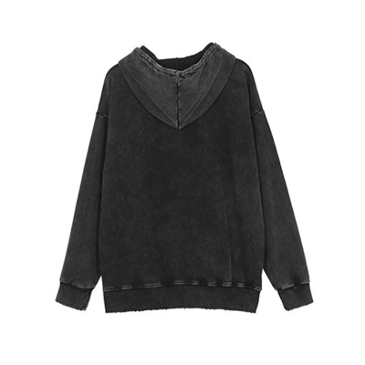 Oem Factory Manufacturer Custom Logo French Terry Long Sleeve Sweatshirt