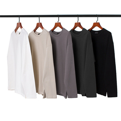 Oem Factory Manufacturer Custom Logo Long Sleeve Sweatshirts French Terry Sweatshirt
