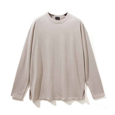 Oem Factory Manufacturer Custom Logo Long Sleeve Sweatshirts French Terry Sweatshirt
