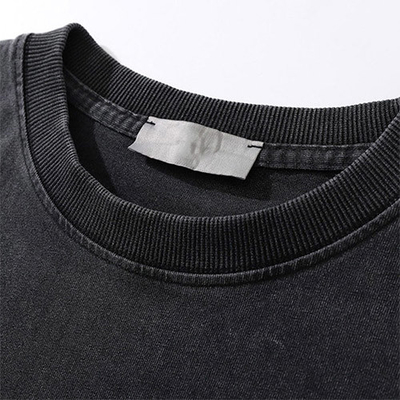 Custom Tshirt 100%  pure cotton loose causal short T-shirt wash water for men