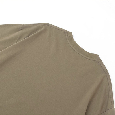 100% Cotton Summer Custom Letter Printing Short Sleeve T-Shirt For Men
