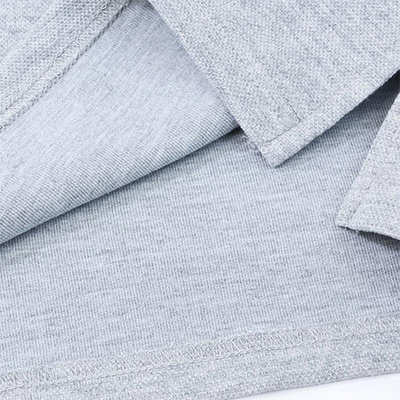 80% Cotton Simple Solid Color Letter Embroidered Short Sleeve Polo T-Shirt For Men