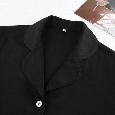 OEM maufactory  Autumn Long Sleeved Ostrich Hair Pajamas Cotton Silk Trousers Suits Outside Wearing