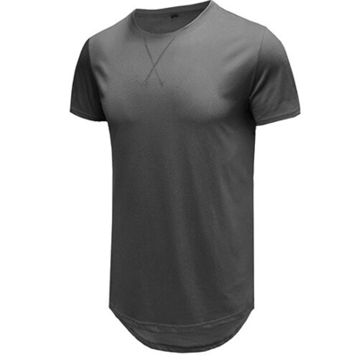 OEM maufactory Round Neck T Shirt Men'S Cotton Short Sleeve Summer Loose And Leisure European