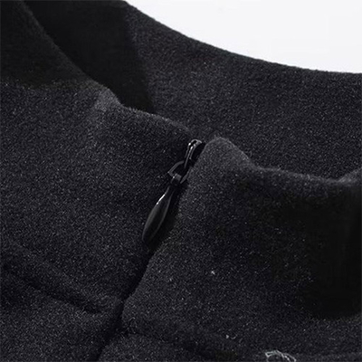 2023 Spring Double Sided German Velvet Raglan Sleeve Zipper Bottom Top Women'S T-Shirt