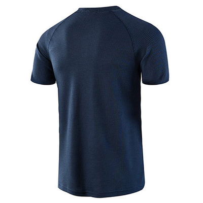Summer New Cotton Loose Round Neck Men's Short Sleeve Solid T-Shirt