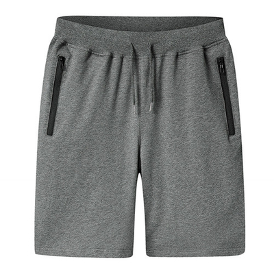 Summer Sports Shorts Men's Capris Loose Large Cotton Knitted Pants elastic thin