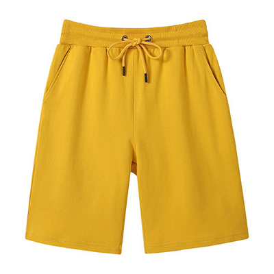 Summer 100% cotton breathable casual shorts men's and women's beach pants