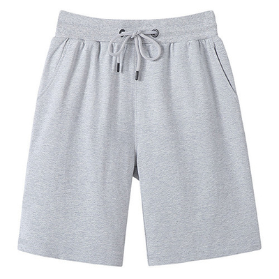 Summer 100% cotton breathable casual shorts men's and women's beach pants