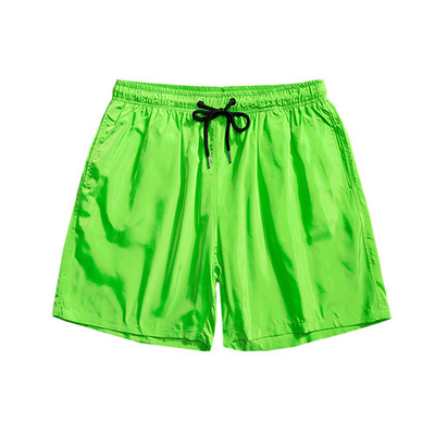 Summer 95% Polyester Men'S Casual Shorts Candy Color Beach Pants For Men Women