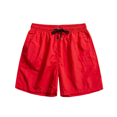Summer 95% Polyester Men'S Casual Shorts Candy Color Beach Pants For Men Women