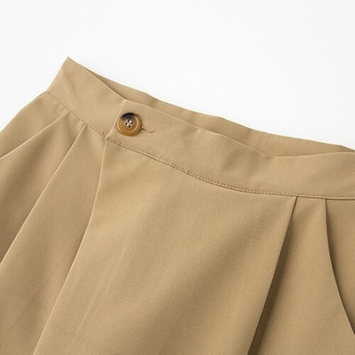 OEM maufactory  Summer New Polyester Five Point Pants Straight Panties Casual