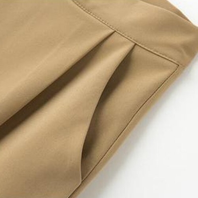 OEM maufactory  Summer New Polyester Five Point Pants Straight Panties Casual