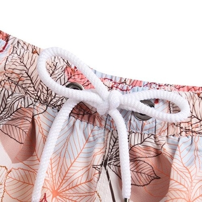 OEM maufactory  Summer Beach Polyester Pants Youth Slim Loose Sports Casual Shorts Male