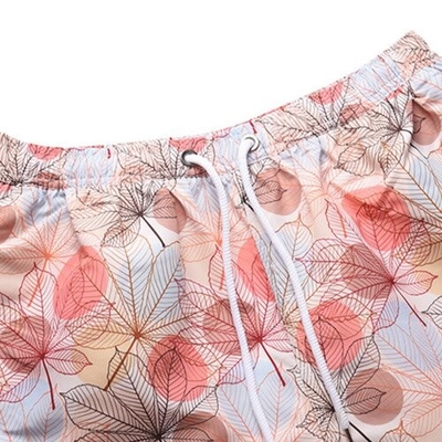 OEM maufactory  Summer Beach Polyester Pants Youth Slim Loose Sports Casual Shorts Male