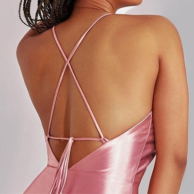 OEM maufactory 2023 custom apparel spring and summer women's new fashion sleeveless short   v -neck dress