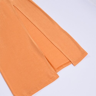 OEM maufactory Holiday style shoulder hollow polyester sleeveless  women's sexy skirt fashion hot girl slim skirt