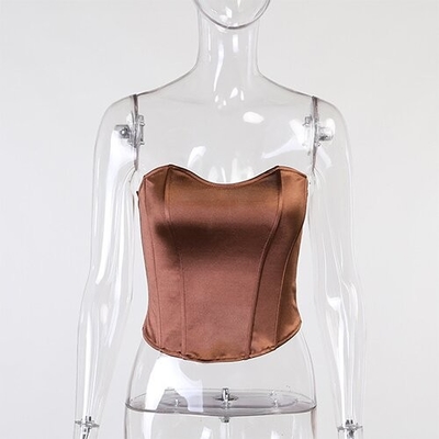 OEM maufactory 2023 spring and summer new fish bone polyester  small vest female