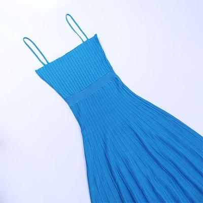 OEM maufactory Women's skirt 2022 Autumn new sexy polyester  wool sleeveless skirt dress