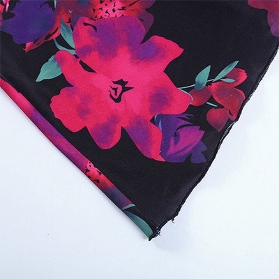 OEM maufactory European and American  polyrster sleeveless short skirt sexy V -neck rose printed ruffled camisole dress