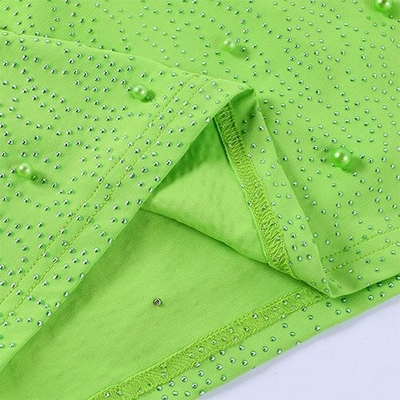 OEM maufactory girl slim hip skirt design sleeveless short polyester fashion lace beam waist stitching camisole dress
