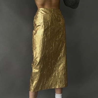 OEM maufactory Women'S 2023 Spring New Skirt Polyester Trend Wild Bag Hip Skirt