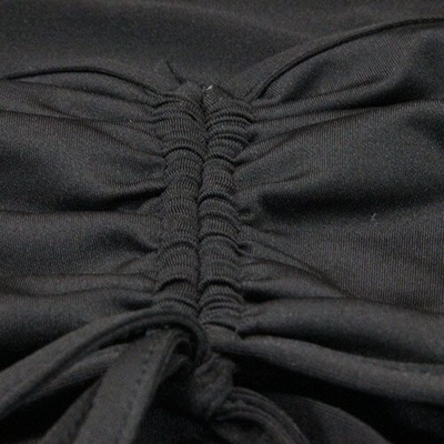 OEM maufactory  Polyester maufactory Cross Border Women'S European American Vedic Tie Dress Hollow Short Sleeved