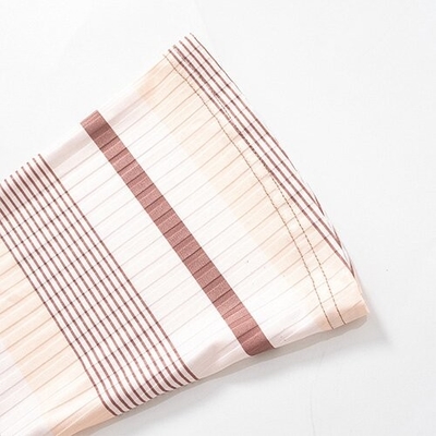 OEM maufactory Cross Border Women'S Polyester Striped Stamps Sexy Back Repair Thin Dress