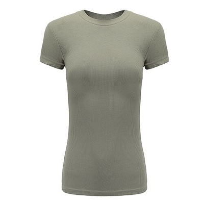 OEM maufactory T Bags Short Sleeve Big Breast Girl Sexy Repair Shirt European American Kardashian