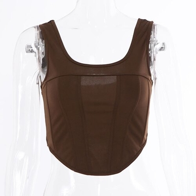 OEM European And American Women'S Clothing Expose Umbilical Vest Short External