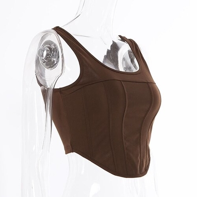 OEM European And American Women'S Clothing Expose Umbilical Vest Short External