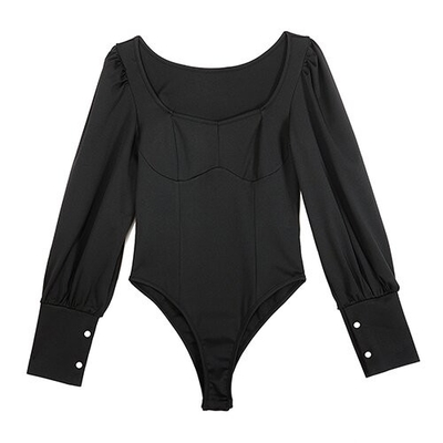 OEM European And American Women'S Clothing Spring Long Sleeved T -Shirt Wrapped