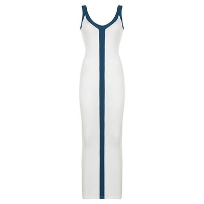 OEM manufactory 2023 Cross -border European and American  V -line low -necked sleeveless slim temperament