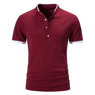 OEM Foreign Trade Summer Men'S Casual Short Sleeved T -Shirt Basic Pure Color