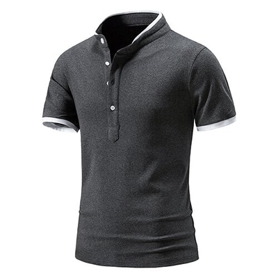 OEM Foreign Trade Summer Men'S Casual Short Sleeved T -Shirt Basic Pure Color