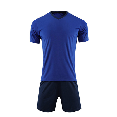 Oem Factory Manufacturer Custom Logo Mercerized Cotton Sports Team Jerseys Breathable Football Uniform Suit