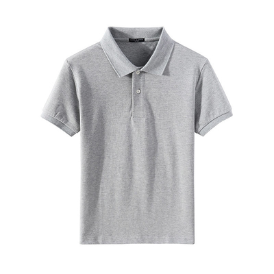 Oem Factory Manufacturer Custom Logo Classic Fit Short Sleeve Logo Solid Soft Cotton Golf Shirt