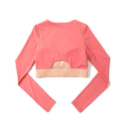 Oem Factory Manufacturer Custom Logo Cinnamon Pink Ladies Sports Bras Adults Yoga Track Suit