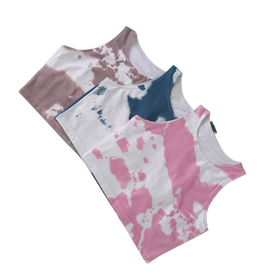 Oem Factory Manufacturer Custom Logo Quick Dry Tie Dye Ladies Sports Bras Women Sports Bras And Shorts
