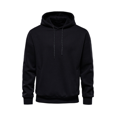 Light Tan Grey Black Fuzzy Hoodie Mens Slim Fit Pullover 100 Percent Cotton Sweatshirt