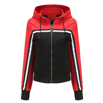 Oem Factory Manufacturer Custom Logo Casual Jackets Lady Spring Autumn Outdoor Waterproof Coat