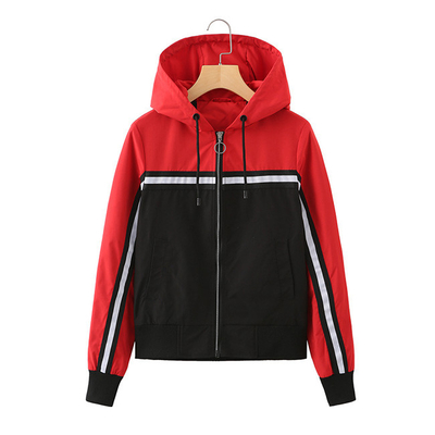 Oem Factory Manufacturer Custom Logo Casual Jackets Lady Spring Autumn Outdoor Waterproof Coat